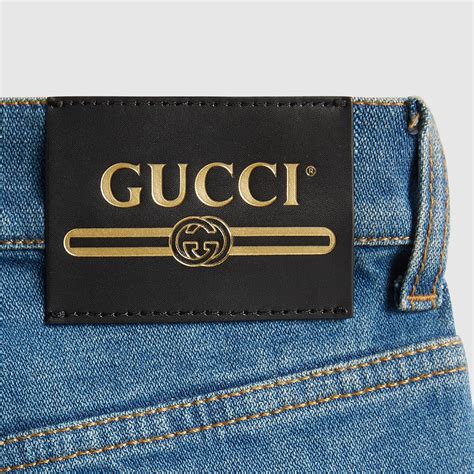 jeans gucci etichetta|gucci jeans for sale.